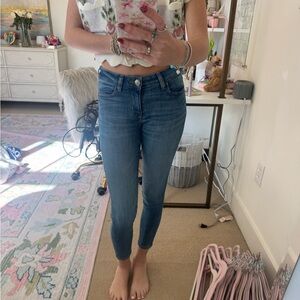 American Eagle Outfitters Light Blue Ankle Jeans